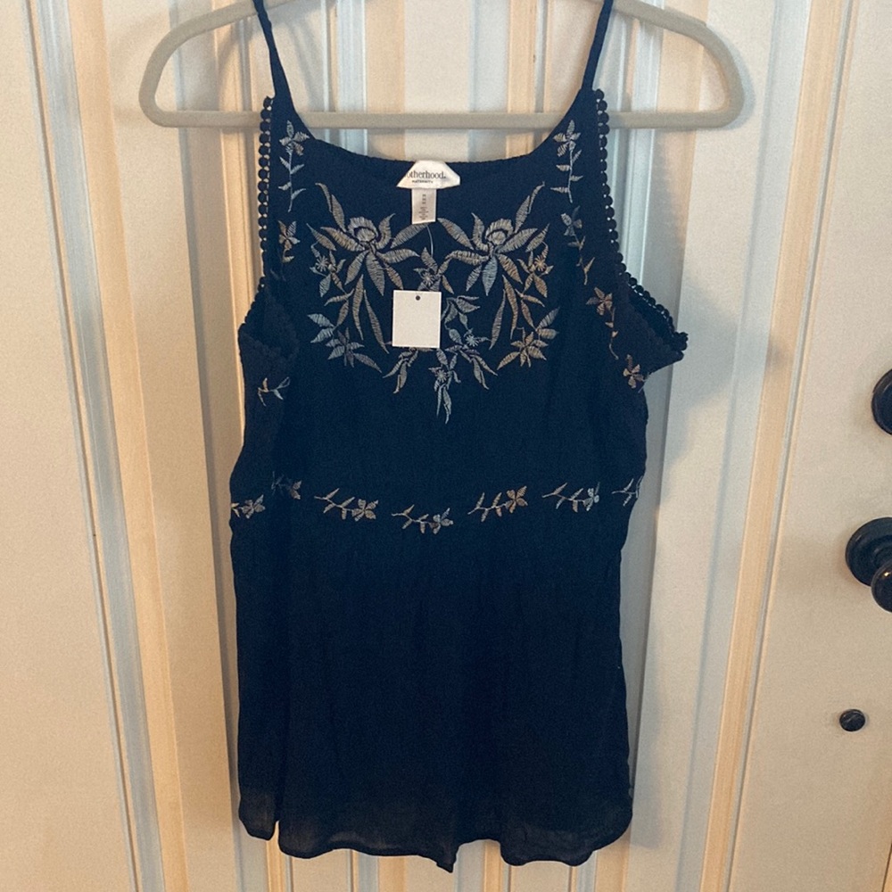 Maternity dressy tank